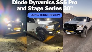 Diode Dynamics SS5 Pro Pods and 30quot Stage Series Light Bar Long Term Review 4K [upl. by Aseena]