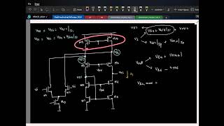 Lecture 72 Folded cascode opamp DC operating point smallsignal gain amp swing limits [upl. by Esiled411]