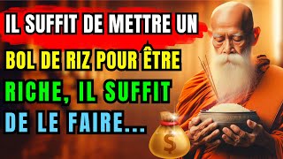 UN SEUL BOL DE RIZ PEUT VOUS RENDRE RICHE FAITESLE  ZEN BOUDDHISME  SPIRITUALITÉ [upl. by Yentrac]