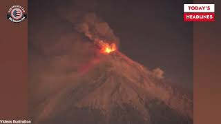 Volcanic Explosion Guatemala City [upl. by Yrrok]