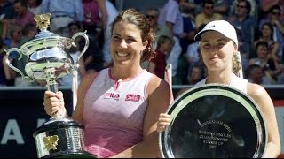 Jennifer Capriati vs Martina Hingis 2002 AO Highlights [upl. by Innus686]