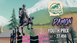 Youth Prix on Damon in 27456  Tales of Rein Ravine Demo  Realistic Jumping ON [upl. by Litch]