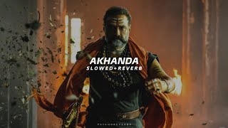 Akhanda Title Track  Slowed  Reverb  Thaman S [upl. by Chandos]