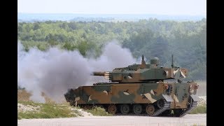 CMI Defence weapon systems turret 25 30 90 105mm live firing demonstration Suippes France [upl. by Brannon556]