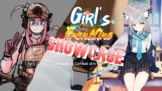 DEV SKIN Noobs in Combat Showcase Girls Frontline V2 [upl. by Pip]