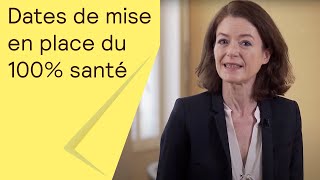 Calendrier de mise en place de la réforme du 100 Santé [upl. by Binni]