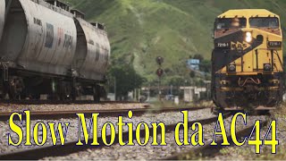 111 Curiosidades Ferroviárias  Veja a AC44 em Slow Motion [upl. by Lowery]