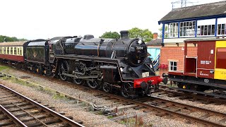 Railways at Work Great Central Railway 20 August 2023 in 4k [upl. by Doggett827]