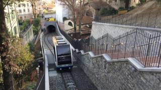 CityRailwayscom  Funicolare Lugano [upl. by Aihsiyt620]