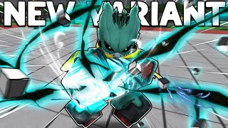 VIGILANTE DEKU got a NEW VARIANT and its AWESOME Roblox Heroes Battlegrounds [upl. by Blus]