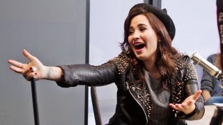 OffAir Antics with Demi Lovato  On Air with Ryan Seacrest [upl. by Eelydnarb]