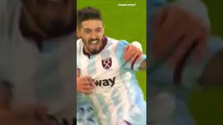 Lanzini scores “superb solo effort” vs crystal palace 💥🚀 [upl. by Nani36]