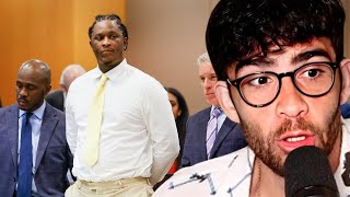 The Young Thug Trial is INSANE  Hasanabi reacts [upl. by Syxela249]