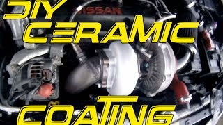 DIY Exhaust Ceramic Coating  VHT Ceramic paint [upl. by Gertie810]