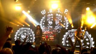 WASP  quotOn Your Kneesquot amp quotInside The Electric Circusquot Live  Areena 2015 4K 2160p [upl. by Yrennalf]