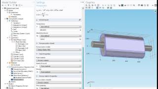 COMSOL Multiphysics tutorial Absorptive Muffler Acoustics Pressure part 23 [upl. by Ennayk639]