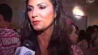 Luiza Brunet fala sobre carnaval no camarote da Brahma [upl. by Sternlight]