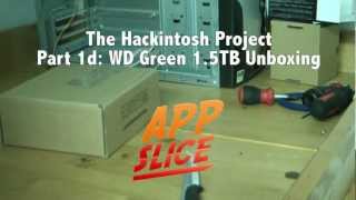 Justins Hackintosh Build Part 1d Western Digital Green 15TB HDD Unboxing [upl. by Bogoch]