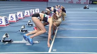 Women’s 60m Race at Orlen Copernicus Cup Torun 2020 [upl. by Orin]