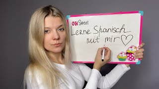 German ASMR Lerne Spanisch mit mir [upl. by Sileas]