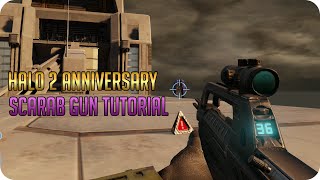 Halo 2 Anniversary  Como Conseguir la Scarab Gun sin Banshee  Tutorial [upl. by Perr]