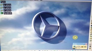 CATIA V5  Mercedes Benz Design  simplemust watch [upl. by Zetnom]