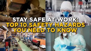 Top 10 Most Common Safety Hazards in the Workplace [upl. by Midis200]