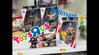 WWE ACTION FIGURE TOY HUNT AT WALMART amp TOYS R US [upl. by Inaluiak]