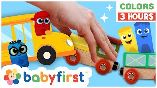 Toddler Learning Video  COLOR CREW  Songs Magic Toys amp More  Full Compilation  BabyFirst TV [upl. by Schoof224]