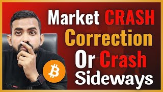 CRYPTO MARKET CRASH  Bitcoin BTC Price Prediction  Crypto News Hindi Today  FOMO update in hindi [upl. by Dorie649]