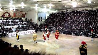 Chassidim dance at a Rebbishe wedding [upl. by Saibot]