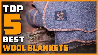 Top 5 Best Wool Blankets Reviews  You Can Buy Right Now in 2023 [upl. by Ola]