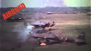 P51 Airfield Strafing Runs C1945 [upl. by Eirrehc]