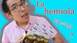 🍺 QUE ES UNA HEMIOLA 🍺 Explicación definitiva [upl. by Ylrac]