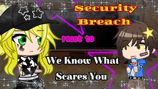 Security Breach react to FNAF Songs  We Know What Scares You Part 17 [upl. by Elehcor]