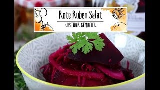 KOSTBARMACHERRezept Rote Rüben Salat [upl. by Guy941]