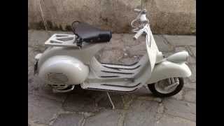 Restauro Vespa 125 Faro Basso a Gallarate [upl. by Sinne]