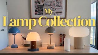 My Lamp Collection  studio apartment mood lighting [upl. by Aeriela702]