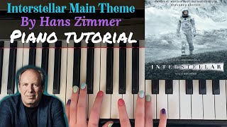 Interstellar Main Theme  InDepth Piano Tutorial [upl. by Aruol]