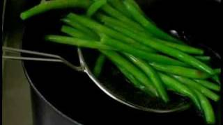 Cooking Tips  How to Blanch Green Beans [upl. by Carothers927]