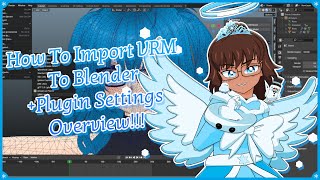 How To Import VRM To BlenderPlugin Settings Overview [upl. by Nois]