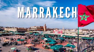 🇲🇦 MARRAKECH 🇲🇦  Cosa vedere e mangiare in 4 giorni MAROCCO [upl. by Catie125]