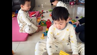 Super Cute  Triplet Song Il Gook  Daehan Mingguk and Manse Part 4 [upl. by Ming73]