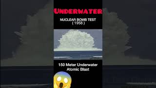 Underwater Nuclear Bomb Test 1958  Tsunami Bom 😱😱20 lakh [upl. by Mello]