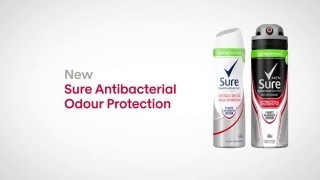 Sure Antibacterial Odour Protection [upl. by Ynnol]