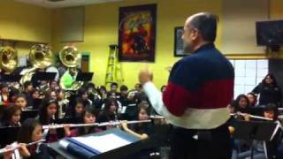 Weslaco East band clinic with David Isadore part II [upl. by Crain]