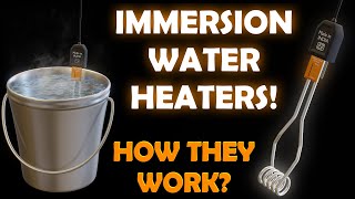 How does an immersion water heater work  water heater 3d animation [upl. by Dranik]