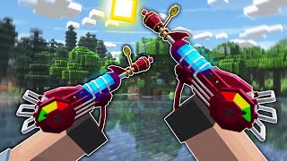 Crafting EVERY GUN in Modded Minecraft [upl. by Alorac301]