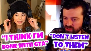 VALKYRAE TALKS TO CHATTERBOX ABOUT QUITTING GTA [upl. by Edvard801]