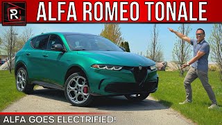 The 2024 Alfa Romeo Tonale Veloce Is The Start Of A New Era For An Iconic Italian Brand [upl. by Eenej369]